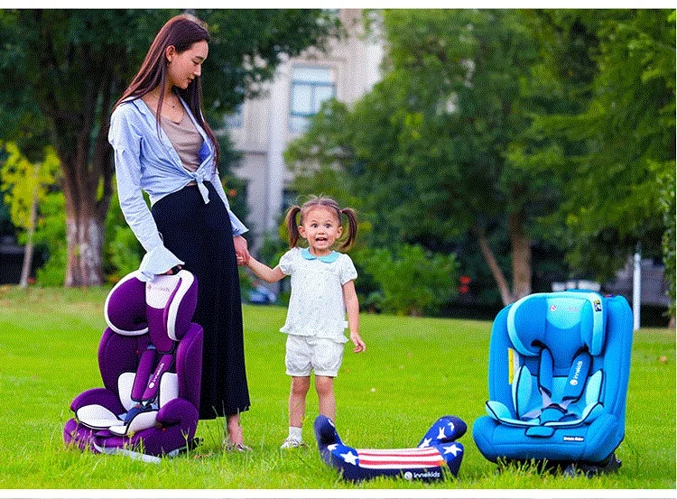 Innokids детское автомобильное кресло безопасности Isofix интерфейс жгут регулируемое детское сиденье безопасности автомобильное кресло-бустер бренд 0-12 лет