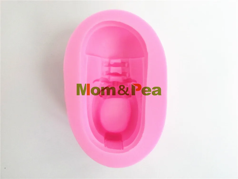 Mom &amp Pea 0413 бесплатная доставка форма для обуви силиконовая мыла украшение торта
