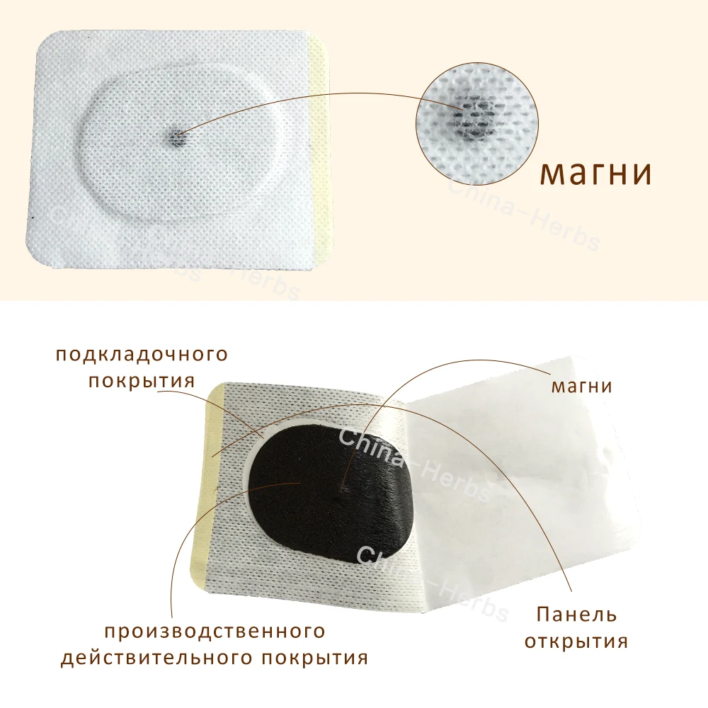 2 упаковки/8 шт Магнитный обезболивающий пластырь тигровый бальзам медицинский пластырь колено плечо колено гиперплазия артрит лечение шейки матки