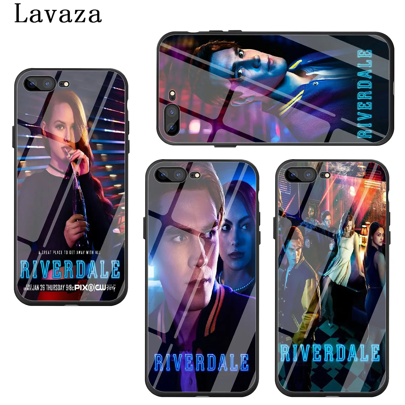 Lavaza Archie Betty Veronica ривердейл сезонное закаленное стекло чехол для телефона Apple iPhone XR