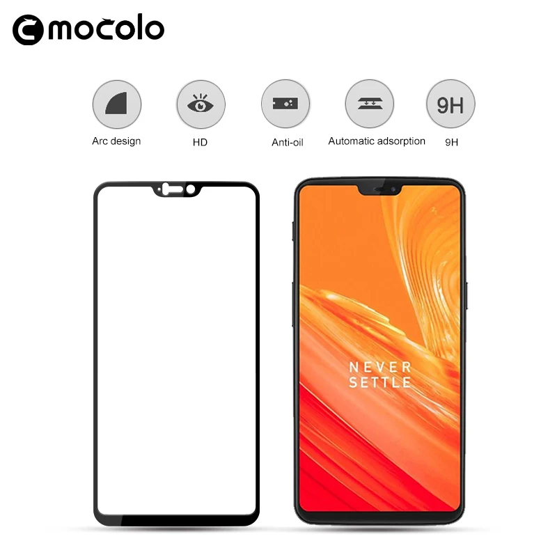Защитная пленка из закаленного стекла Mocolo 2.5D с изогнутым 0 33 мм полным экраном 9 H