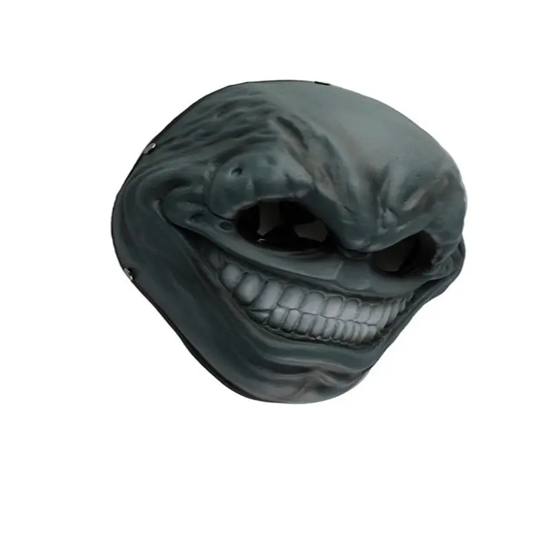 Страшная маска Payday 2 Alien из смолы, маска на все лицо, на Хэллоуин, мультяшная игра, страшная улыбка, маскарадные маски, Вечерние Маски для косплея, костюм, реквизит для взрослых