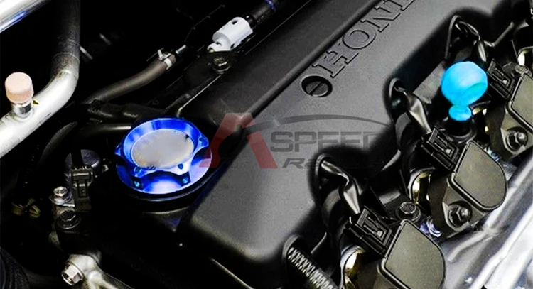 Автомобильная алюминиевая крышка наполнителя масла гоночного двигателя с ЧПУ