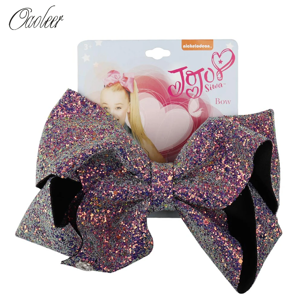 Банты для волос блестящие девочек 8 дюймов 2018| |