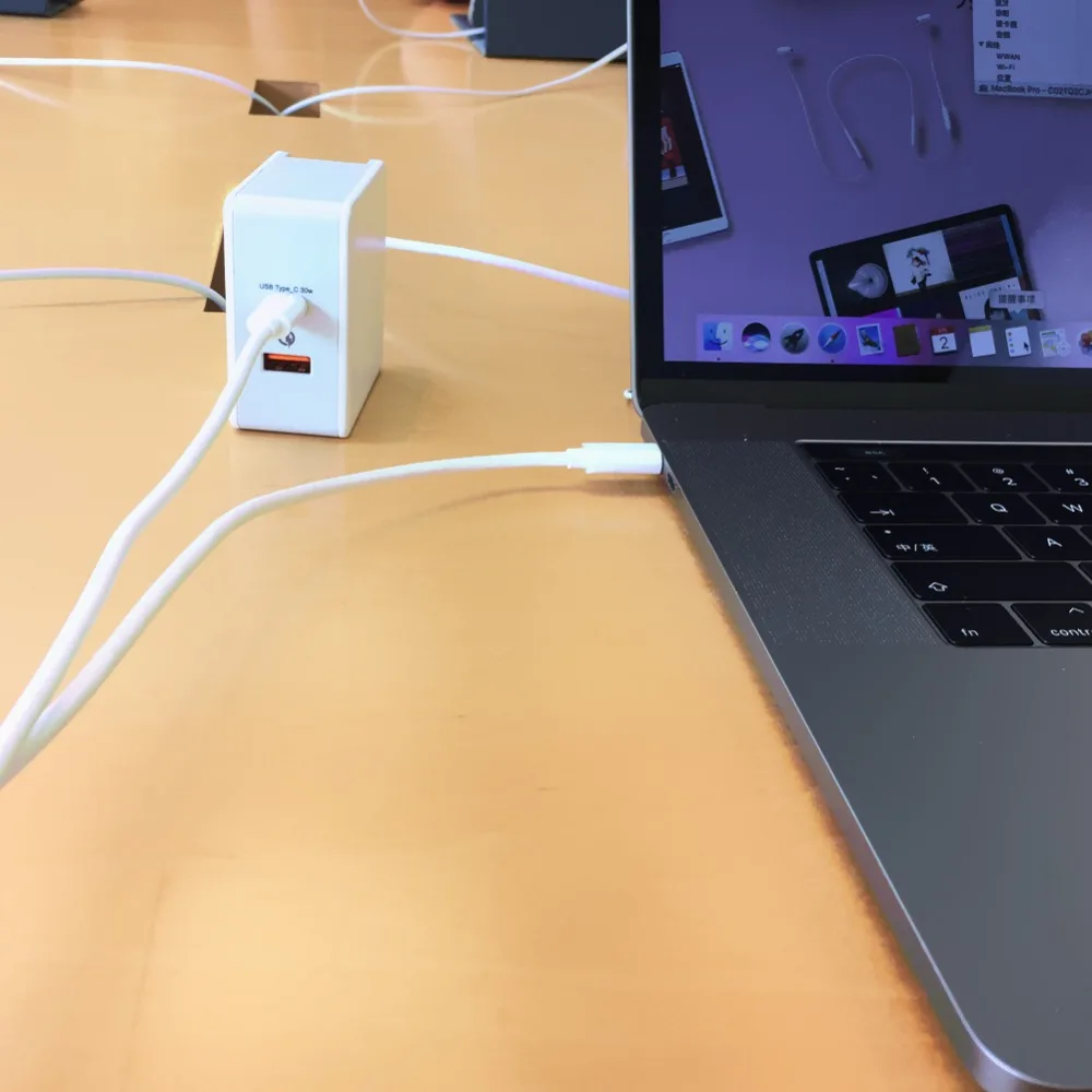 48 Вт Тип usb-C стены Зарядное устройство Мощность адаптер с Мощность доставки USB QC3.0 зарядки для Apple MacBook/iPhone Xiaomi USB-C PD Зарядное устройство