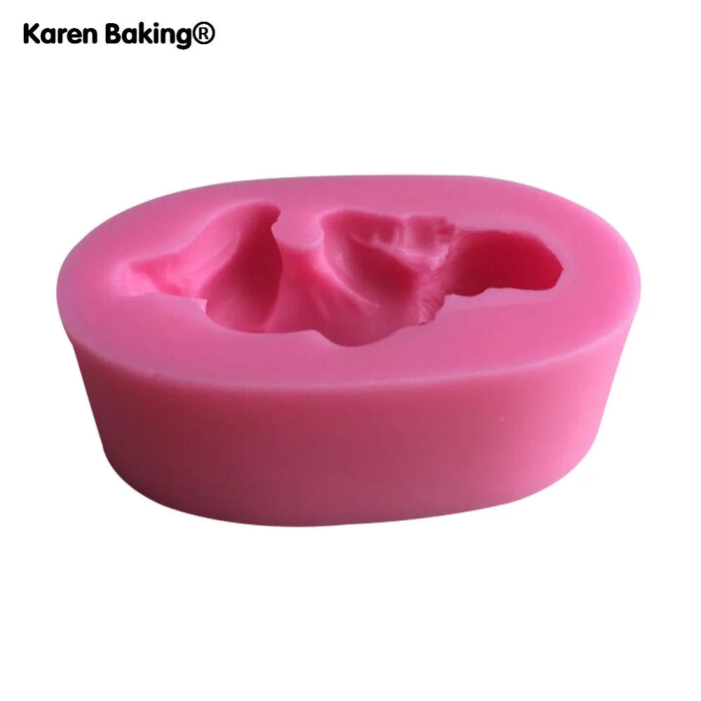 3D Силиконовая детская помадная форма для украшения тортов CC011|mold sink|soap shopsoap mold making