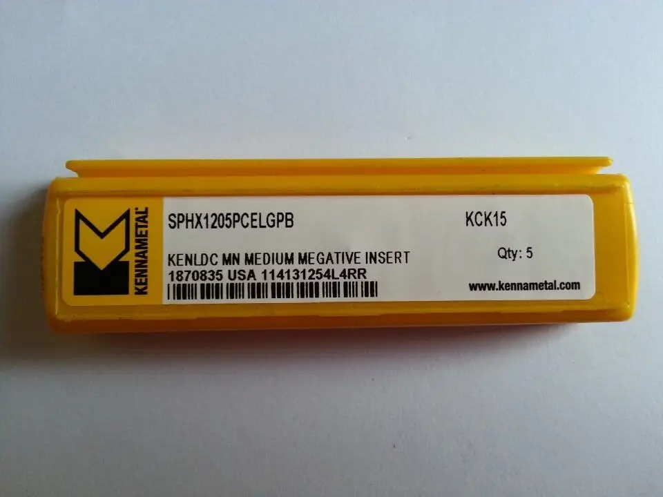 Карбидная вставка SPHX1205PCELGPB KCK15 10 шт.|insert|insert carbide |