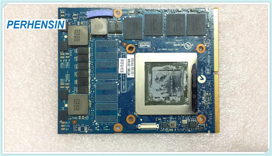 Для ноутбука DELL Alienware M17X R5 M18X R3 J0M0K 0J0M0K N15P GX B A2 GTX860M MXM 3 0 DDR5 видеографика 100% отлично