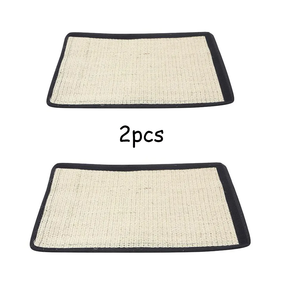 2PCS Мебель диван для ног защита Когтеточка для котов коврик для кошек игрушки липучка Когтеточка для котят коврик товар для животных - Цвет: 2PCS