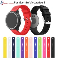 hero iand colorful soft silicone replacement strap for garmin vivoactive3 vivomove hr smart wristband for garmin vivoactive 3