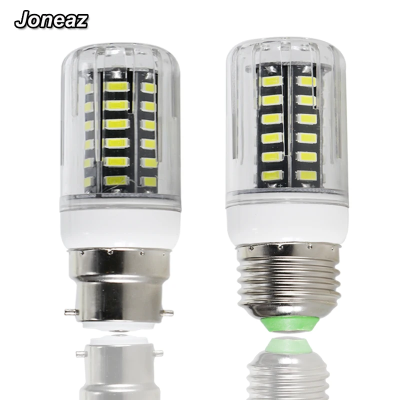 Светодиодная лампа Joneaz 5X lampadas E 27 B22 GU10 с регулируемой яркостью 110 В 220 в 7 Вт диммер
