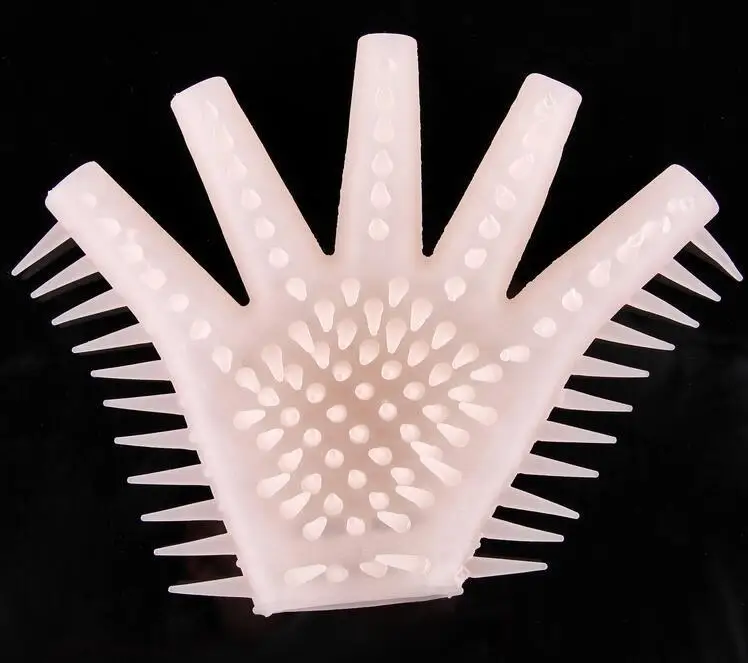1 шт. Spike Spiky перчатка игрушка для детей и взрослых мягкая эластичная тактильная