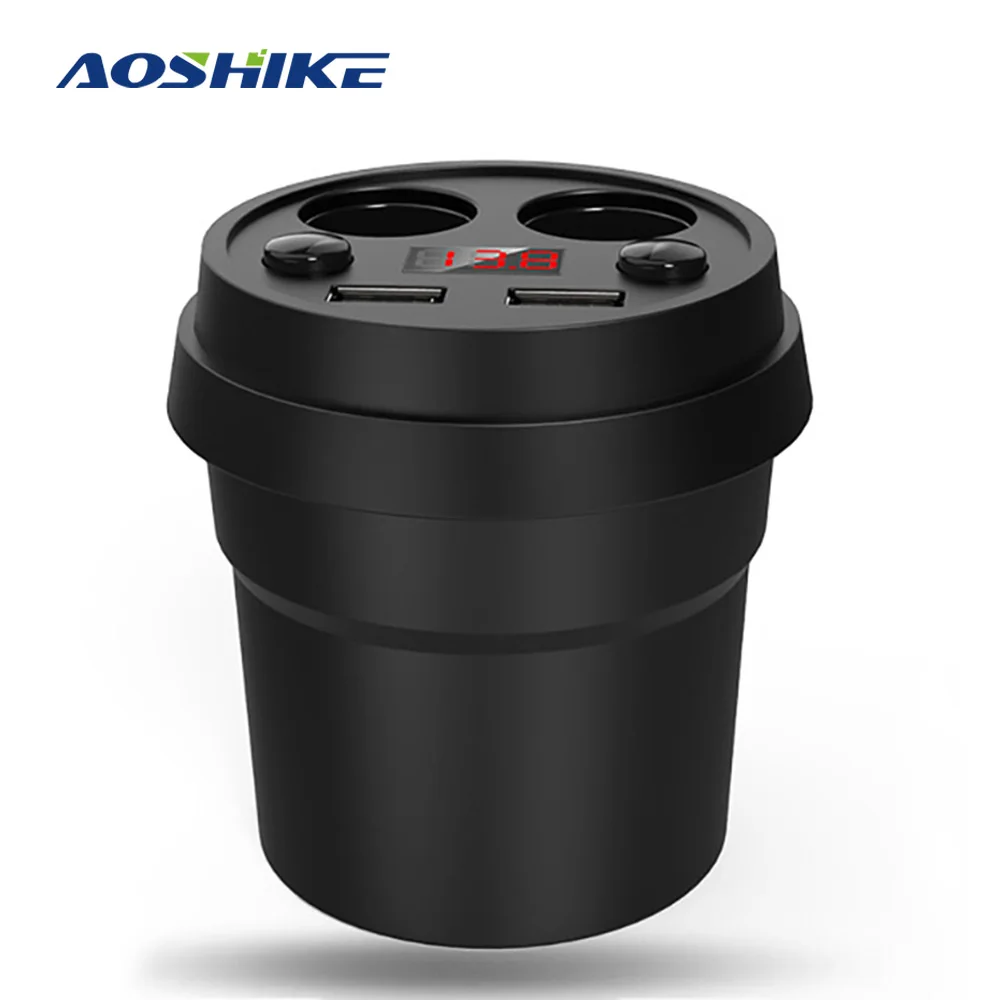 Aoshike автомобильное зарядное устройство многофункциональное отображение