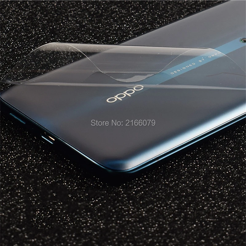 For OPPO Reno 10x zoom Find X R15 Pro A3 A5 Back Carbon Fiber / Grid Sticker Durable Transparent Screen Protector Film |