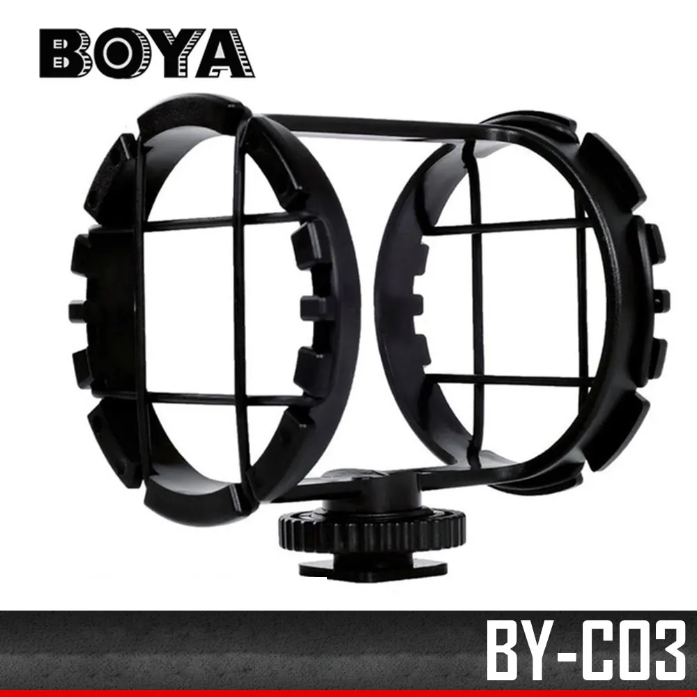 Профессиональный микрофон BOYA BY C03 ударное крепление для VM300PS 40 мм 48 DSLR камеры