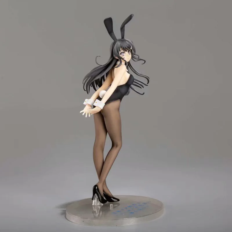 Аниме масштаб 1/7 Seishun Buta Yaro Wa Bunny Girl Senpai No Yume Wo Minai Ver. Экшн фигурка Mai Sakurajima из ПВХ