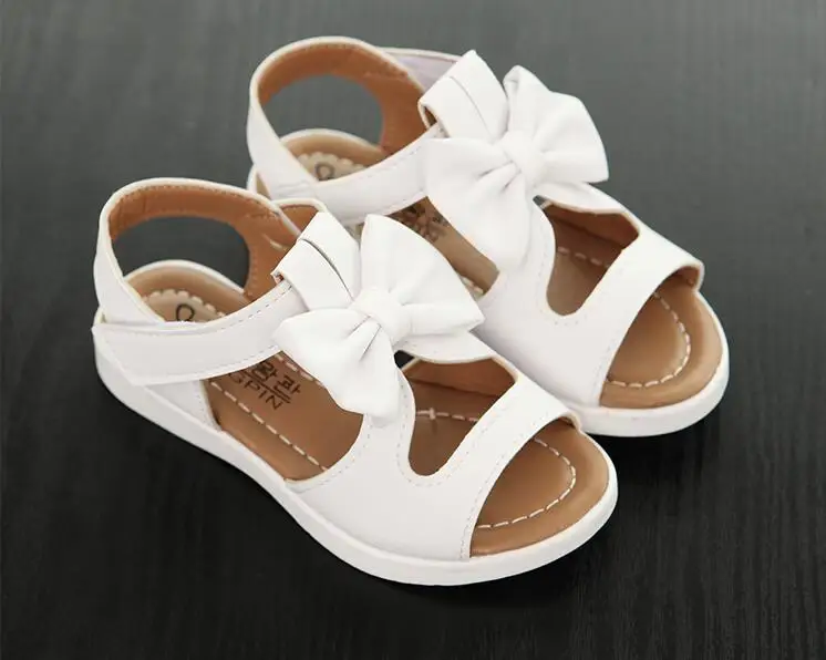 2017 летние новые корейские детские сандалии обувь для девочек принцессы с
