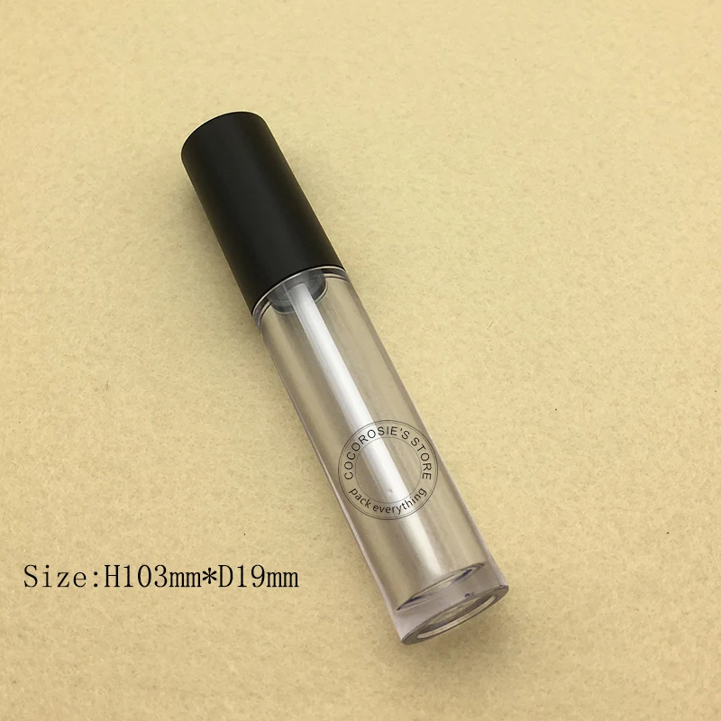 Пустые тюбики для блеска губ 30 шт. 6 мл мерный прозрачный контейнер пластиковый