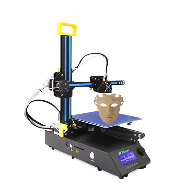 Новый Creality 3D цветной мини лазерный гравировальный станок 3d принтер DIY CR 8 набор