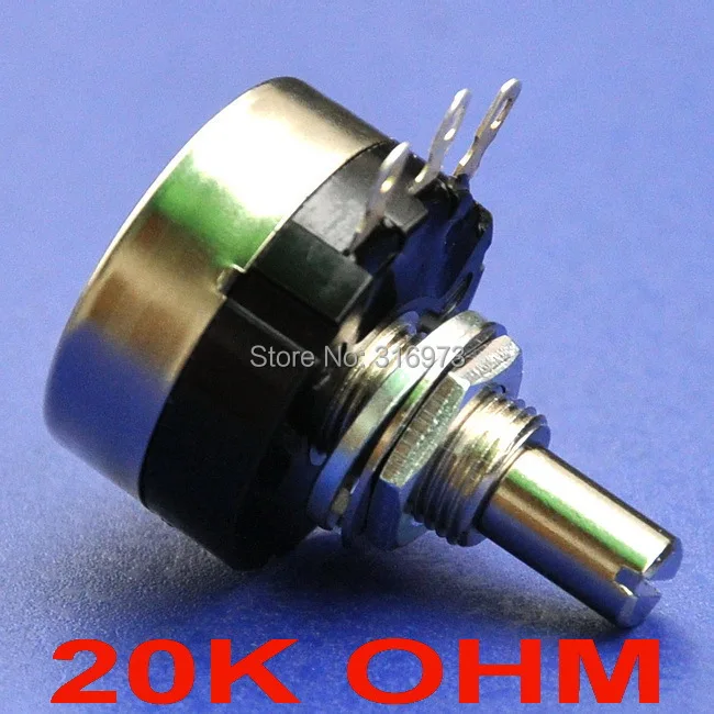 Роторный потенциометр RV24YN 20S B203 TOCOS COSMOS 20K OHM промышленная панель управления|rotary