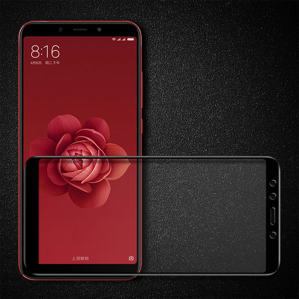 3D закаленное стекло для Xiaomi Redmi S2 Полное покрытие экрана Взрывозащищенная