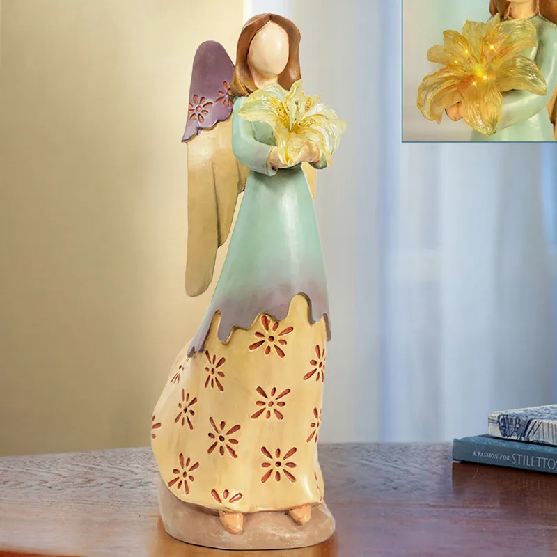 

European Personality Indoor Flower Fairy Fairy Home Wine Cabinet TV Cabinet Living Room Bedroom Creative Decorations M1982