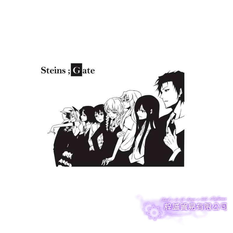 Виниловая наклейка на стену Steins Gate s Декор для дома декоративное украшение аниме