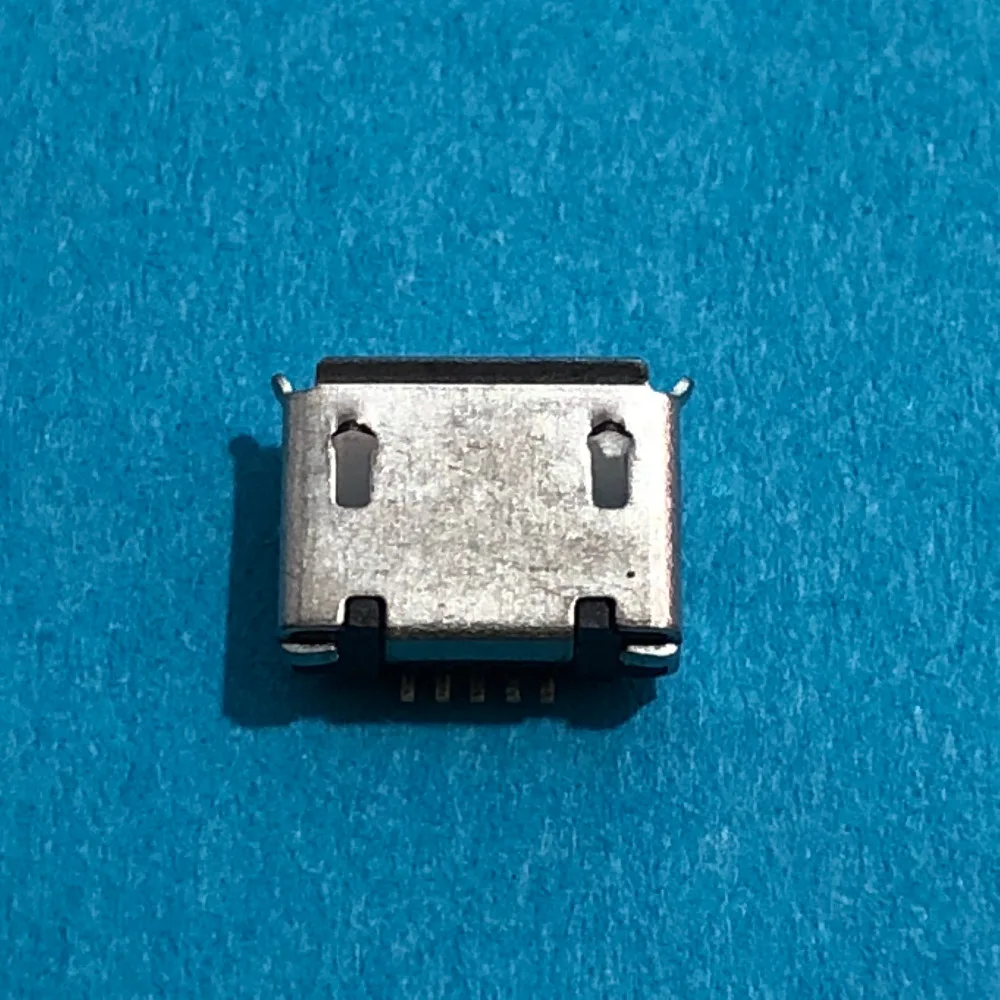 Pixiuonline 10 шт./лот G16Y Micro USB Тип B разъем 5Pin SMT гнездо Разъем Порт печатная плата