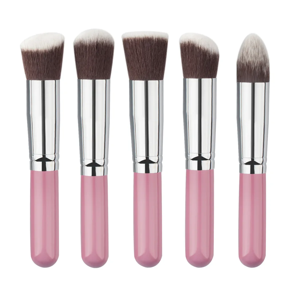 11pcs Professional Makeup Brushes Tools Set Pinceis De Maquiagem Pink Organizer Use Wood Metal Nylon Palette For Brush | Красота и