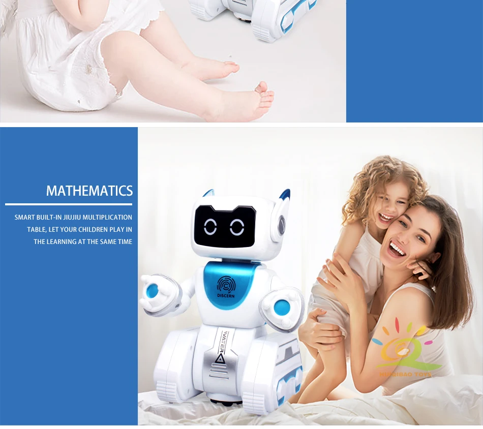 HUIQIBAO игрушки водное Вождение RC робот танец голоса электронная музыка интеллектуальный пульт дистанционного управления фигурка игрушка для детей