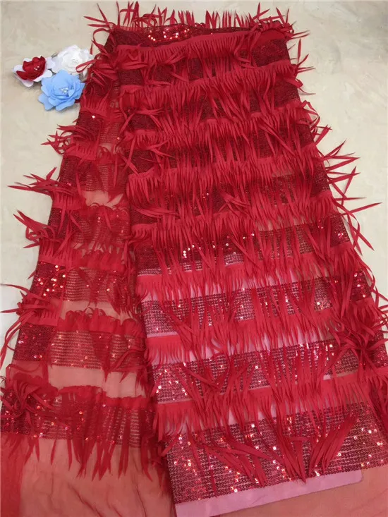 

Latest French Nigerian Laces Fabric 2019 High Quality Tulle African Laces Fabric Wedding French Sequins Tulle Lace