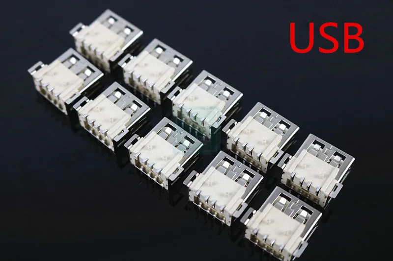 10/5/2 шт. USB 2 0 4 контактный разъем типа A гнездовой G54 фута 90 градусов передача данных