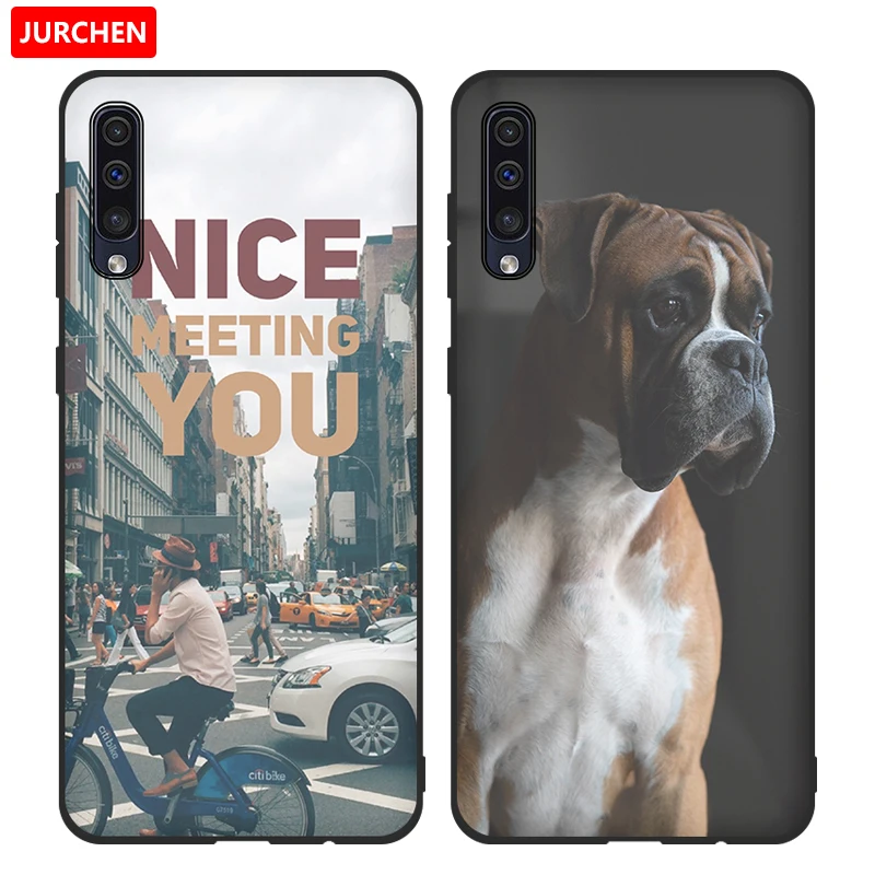 Чехол JURCHEN для телефона Samsung Galaxy A50 мягкий силиконовый чехол с рисунком 6 4 дюйма A 50