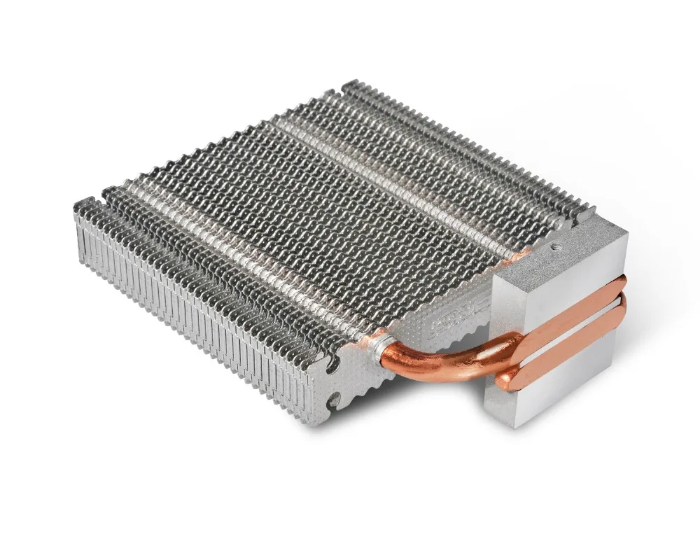 Pccooler 2 Чистая медь может установить 8 см вентилятор изогнутый охладитель материнской платы northbridge кулер southbridge радиатор охлаждения без шума