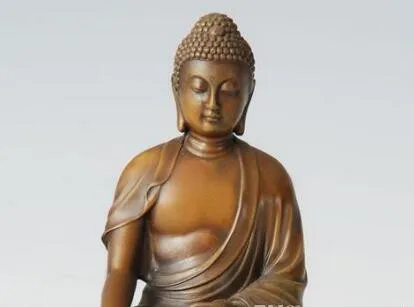 SCY + искусство ремесла медные Атли бронзы статуя Будды Shakyamuni скульптура