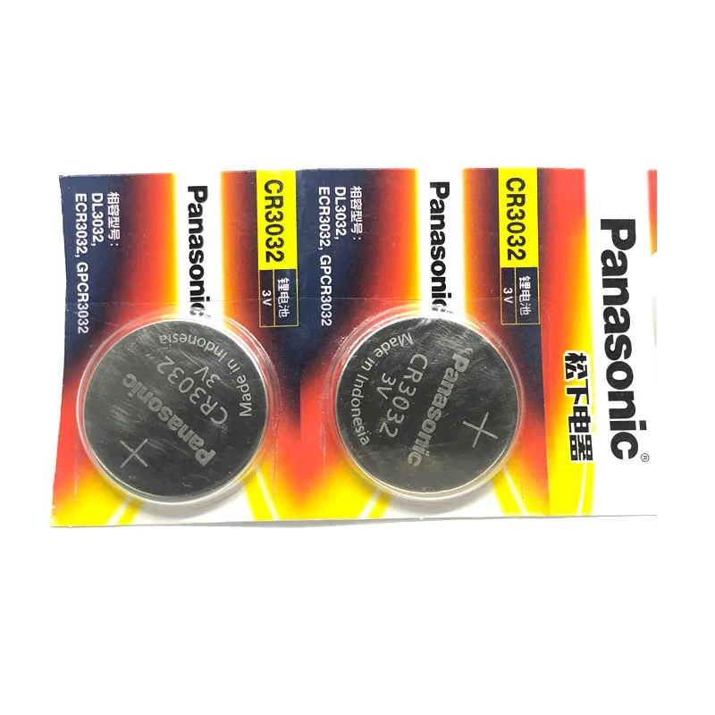 2 шт./лот новый оригинальный Panasonic CR3032 DL3032 ECR3032 3V литиевый Автомобильный ключ