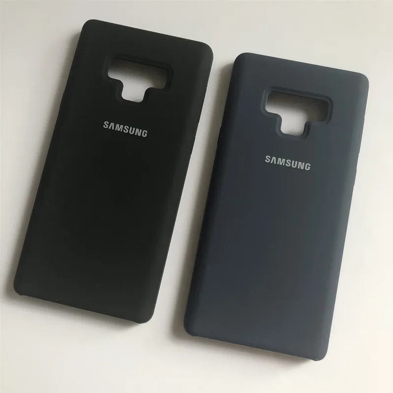Оригинальный жидкий силиконовый чехол Samsung Galaxy Note 9 шелковистая мягкая на ощупь