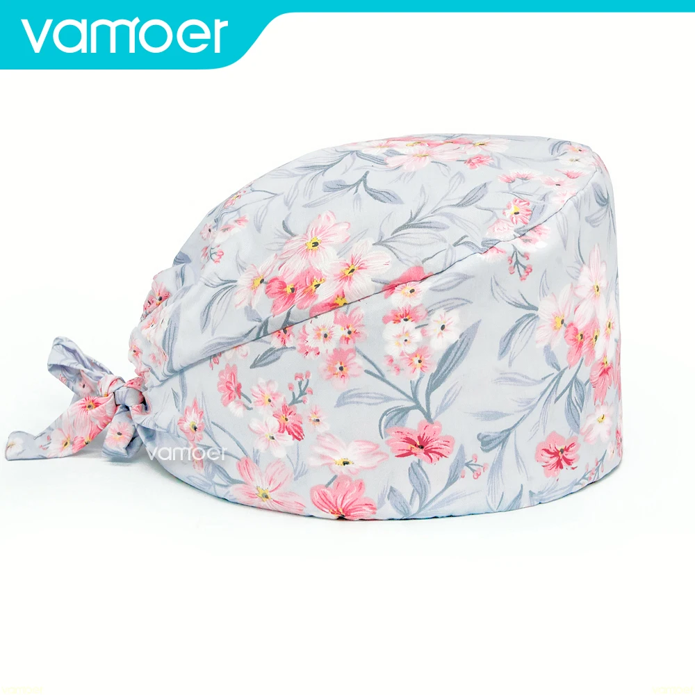 Хирургическая шапочка с эффектом потертости Головные уборы для мужчин и женщин