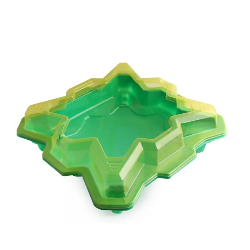 

Green Plastic Gyro Battle Disc Arena Gyro Plate Toy for Kids Children Intelligent Educational Toy Accessories