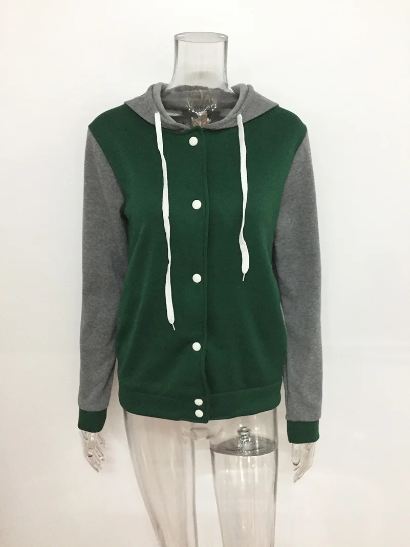 

Button Hoodies Sweatshirts 2020 Women Casual Kawaii Harajuku Fashion Punk for Girls Clothing European Tops Korean