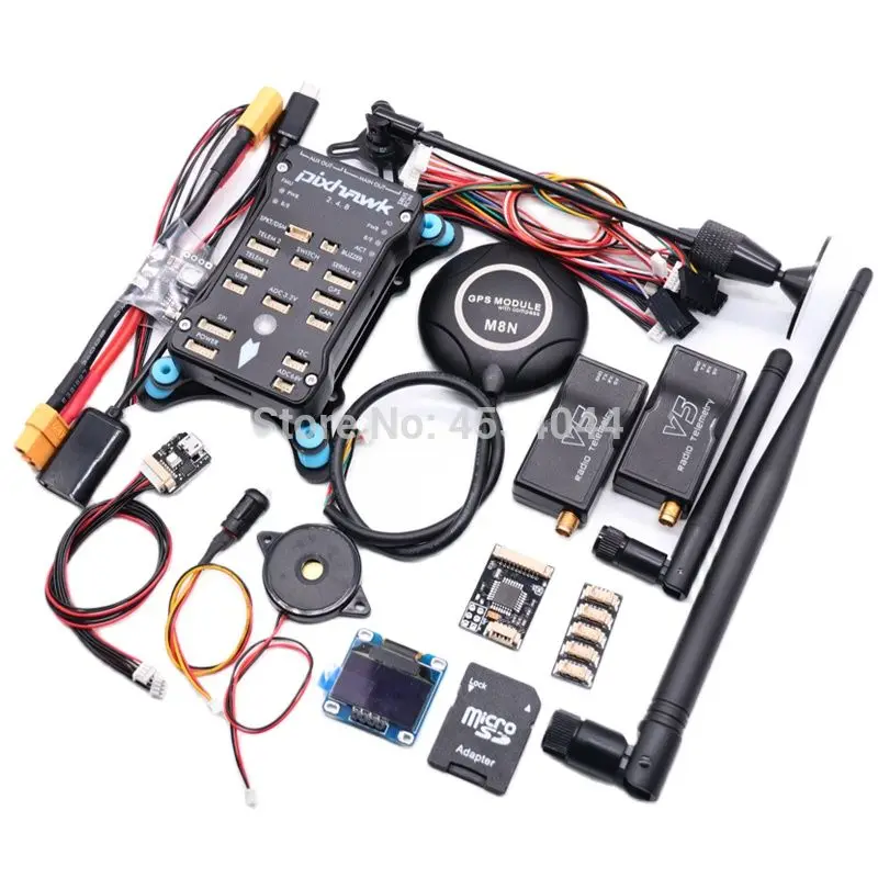 Радиоуправляемый контроллер полета Pixhawk 2.4.8 PX4 PIX + M8N GPS 433/915 МГц 100/500 МВт