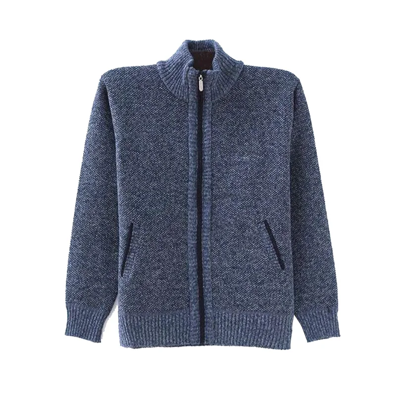 2021 Cardigan Jacket Men Autumn Winter Men Warm Sweater Coat Men Knitted Sweater Solid Cardigan Jackets Man Casual Mens Clothing