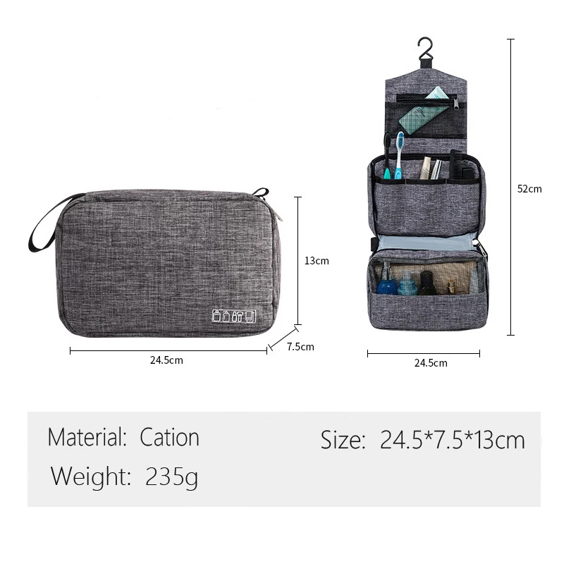 Дорожный набор Высококачественная Водонепроницаемая портативная косметичка