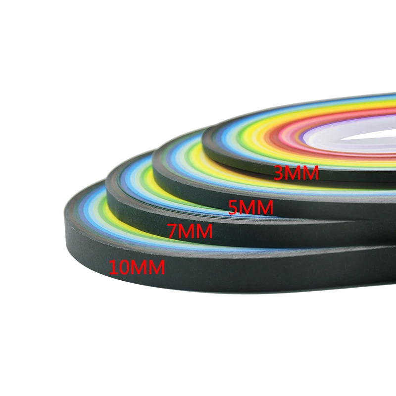 260 шт./лот 39 см бумага для оригами и квиллинга ручной работы Разноцветные бумажные