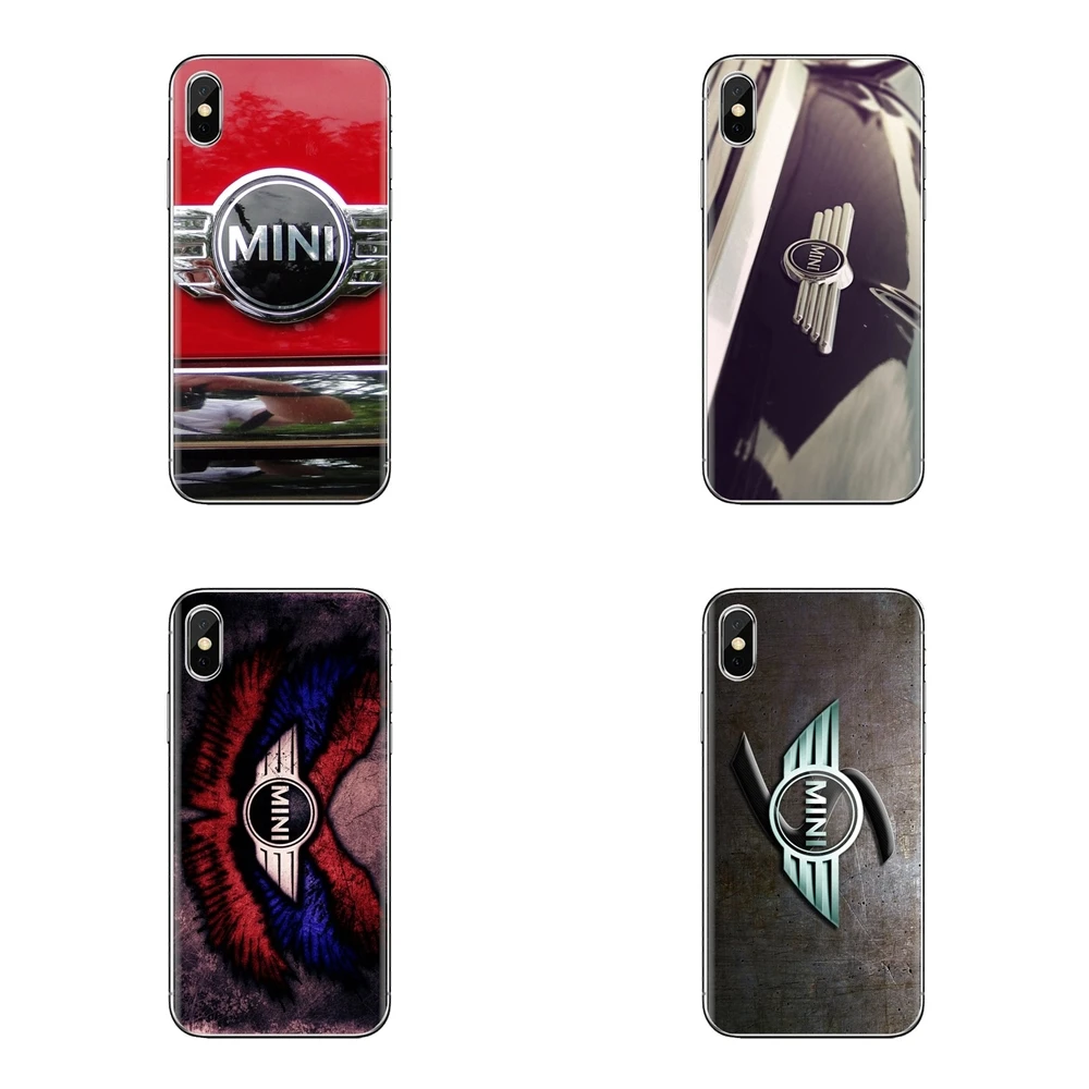 UK mini cooper jcw чехлы с логотипом в полоску для huawei P Smart Y6 P8 P9 P10 Plus Nova P20 Lite Pro Mini 2017 SLA-L02
