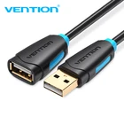 Vention USB 2,0 Удлинительный кабель, сверхскоростной USB кабель для передачи данных, удлинитель для ПК, клавиатуры, принтера, мыши, компьютерный кабель