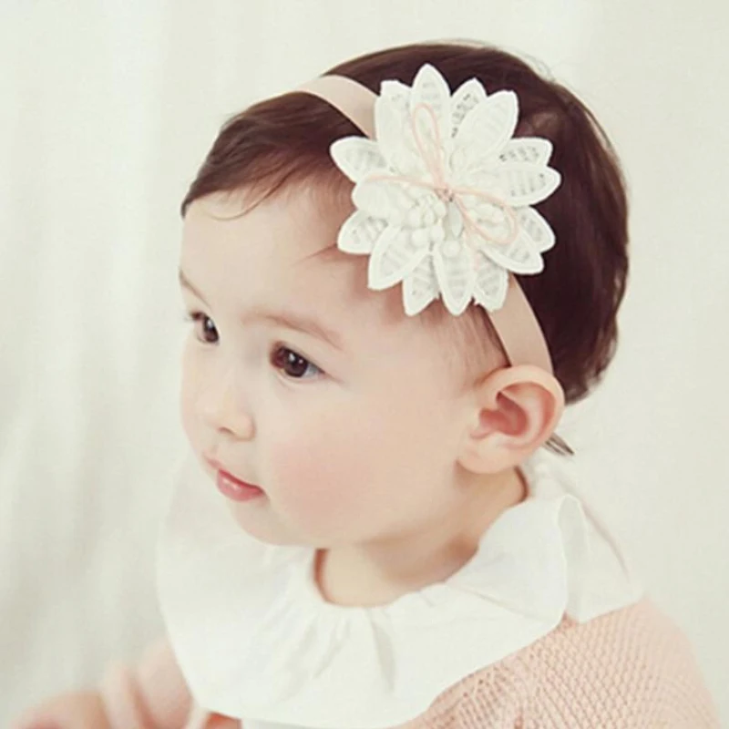 Children hair accessories baby hairband belt headdress 0-12 months old headband Princess Girl head band