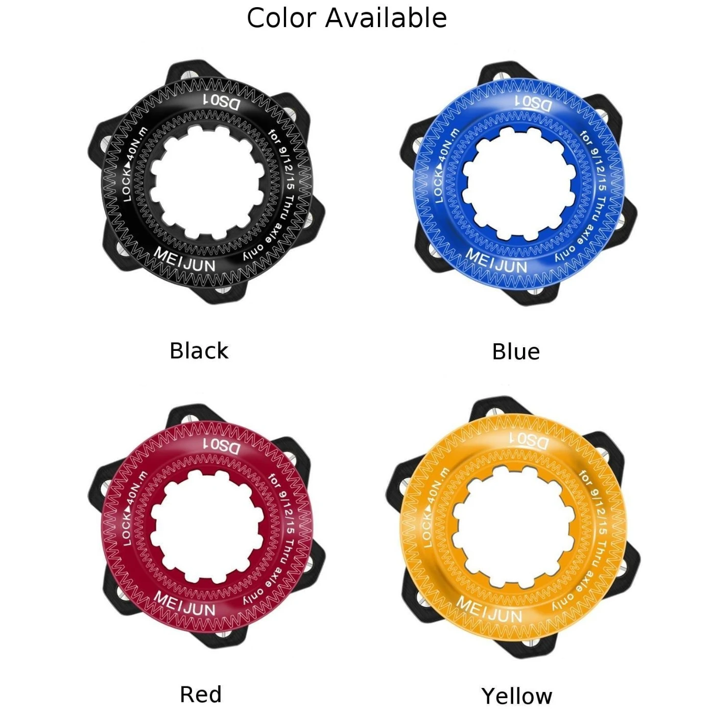 

MTB Road Bike Center Lock Disc Brake Adapter For Fitting 6 Bolt Rotor Centrelock Hub Bicycle Accessories Replacement Parts