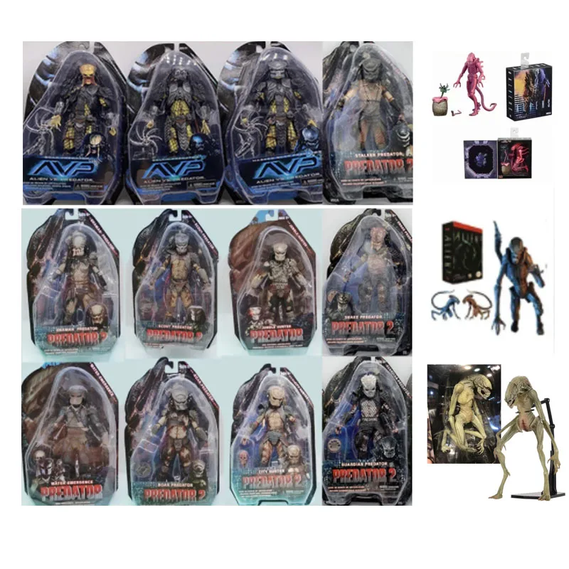 18 см оригинальный NECA эмиссерская хищная фигурка скульптурированного хищника