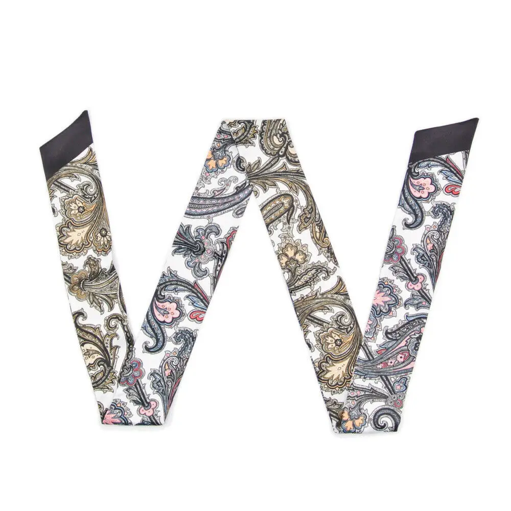 47 &quotШелковый обтягивающий шарф бандо облегающий женские шарфы на голову женский